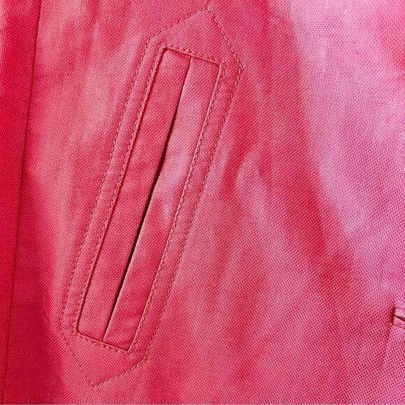 Talbots Linen Blend Blazer Barbie Pink Trapeze Style Women’s Size 10P‎ Spring - Picture 6 of 8